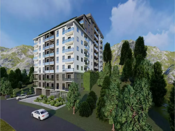 Apartment mit 1 Schlafzimmer, 57 m2 in der neuen Premium-Wohnanlage „Becici Hills“ (Fab Life)