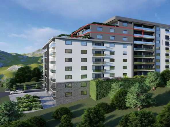 Apartment mit 1 Schlafzimmer, 58m2 in der neuen Premium-Wohnanlage „Becici Hills“ (Fab Life)