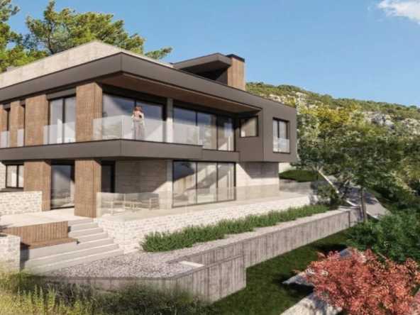 Villa neu in Kavach 480m2, 3/4 Schlafzimmer