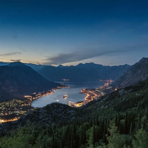 Bucht von Kotor Montenegro